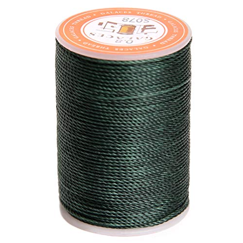 FANDOL Waxed Polyester Cord Wax-Coated Strings Waterproof Round Wa...
