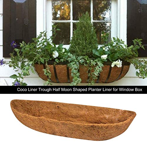 3 Packs Trough Coco Fiber Replacement Liner, Coco Liners for Windo...