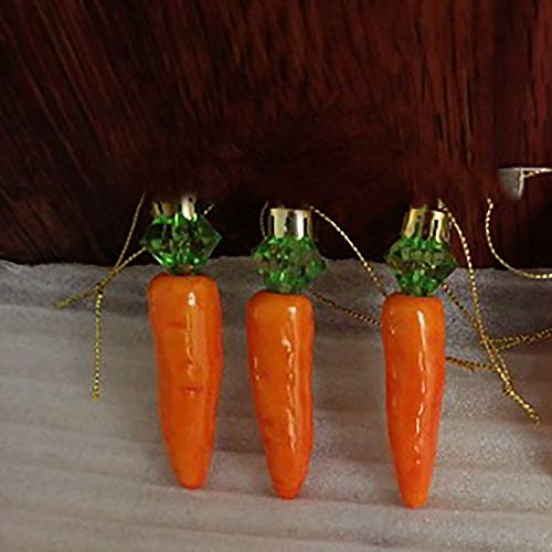 Fasclot Easter Smooth Carrot Pendant Decorations Party Kitchen DIY...