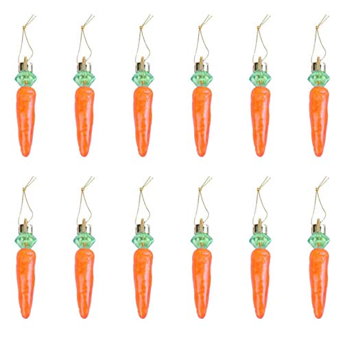 Fasclot Easter Smooth Carrot Pendant Decorations Party Kitchen DIY...