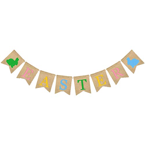 Home Decor, Banners Colorful Bunny White Bunny Rabbit Carrot Patte...