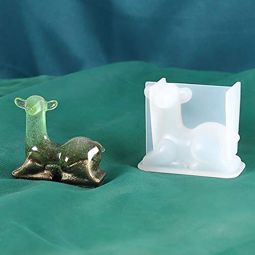 Home DIY, Deer Antler Silicone Mold Resin Casting Epoxy Jewelry Ma...