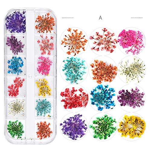Home DIY, DIY Crystal Glue Jewelry Mold 83 Pcs Set and Dried Flowe...