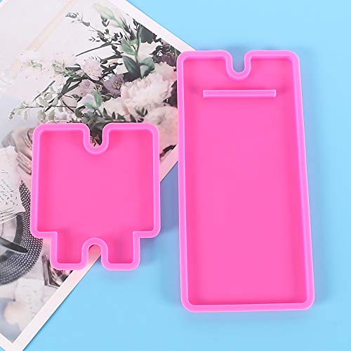 Home DIY, Silicone Mobile Phone Stand Holder Casting Mold Resin Ep...