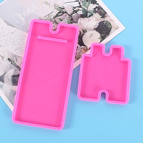 Home DIY, Silicone Mobile Phone Stand Holder Casting Mold Resin Ep...
