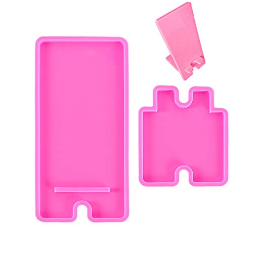 Home DIY, Silicone Mobile Phone Stand Holder Casting Mold Resin Ep...