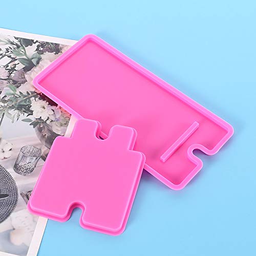 Home DIY, Silicone Mobile Phone Stand Holder Casting Mold Resin Ep...
