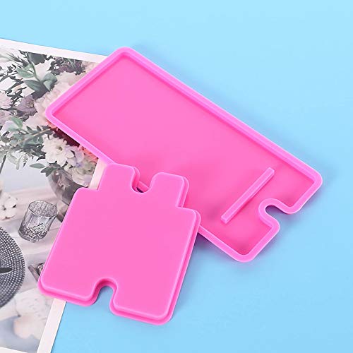 Home DIY, Silicone Mobile Phone Stand Holder Casting Mold Resin Ep...