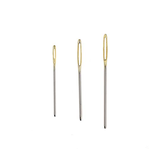 Tools & Home Improvement, Large-Eye Blunt Needles 12 Piece Stainle...