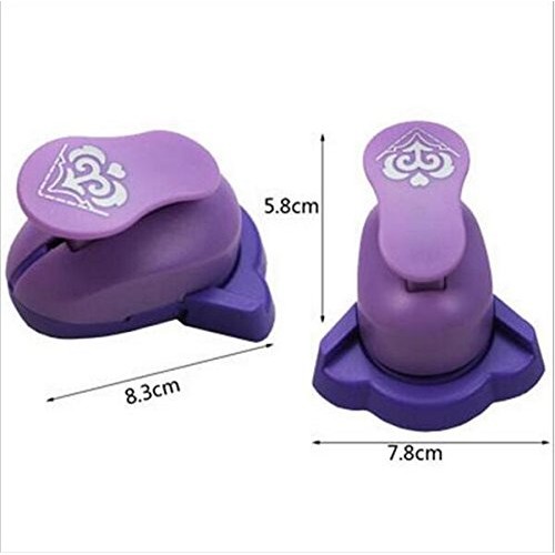 Fascola Pack of 6 Embossing DIY Corner Paper Printing Card Cutter ...