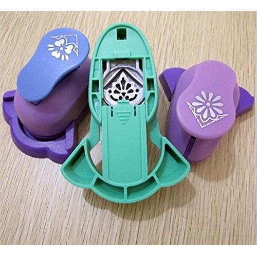 Fascola Pack of 6 Embossing DIY Corner Paper Printing Card Cutter ...