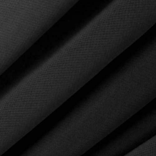 Black Stretch Chiffon Apparel Drapery Fabric - Sold by The Yard - 60