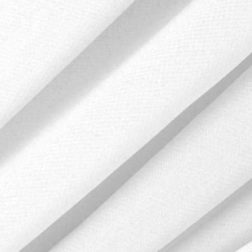 White Stretch Chiffon Apparel Drapery Fabric - Sold by The Yard - 60