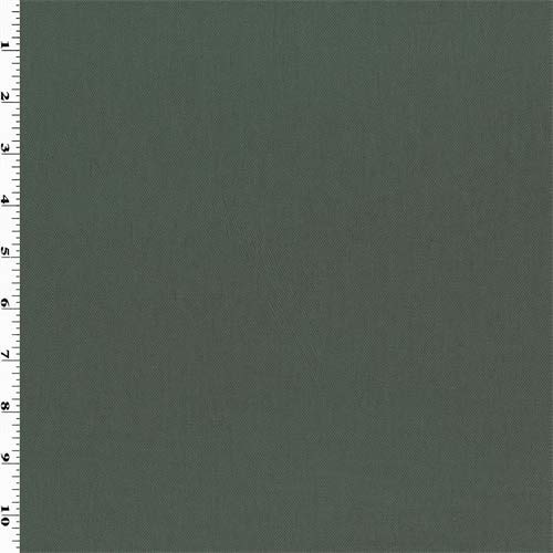 Army Green Cotton Twill Home Decorating Fabric, Fabric by The Yard