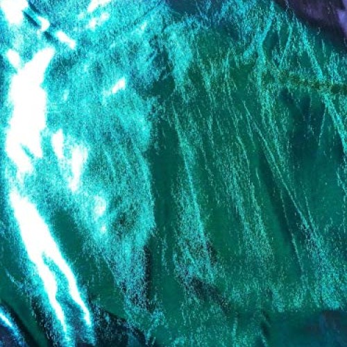 Blue | Green Metallic Iridescent Foil Dancewear Legging Apparel Sp...