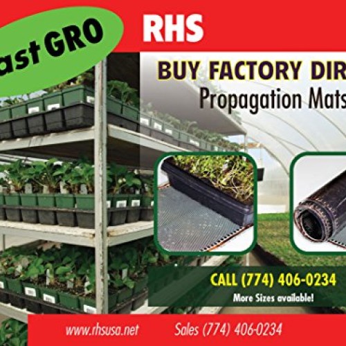 RHS Propagation Heat Mat, Spill Proof Seedling Pad, Heated Film Te...