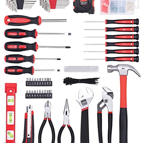 FASTPRO 215-Piece Home Repairing Tool Set with 12-Inch Wide Mouth ...