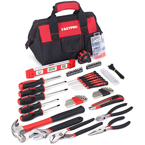 FASTPRO 215-Piece Home Repairing Tool Set with 12-Inch Wide Mouth ...