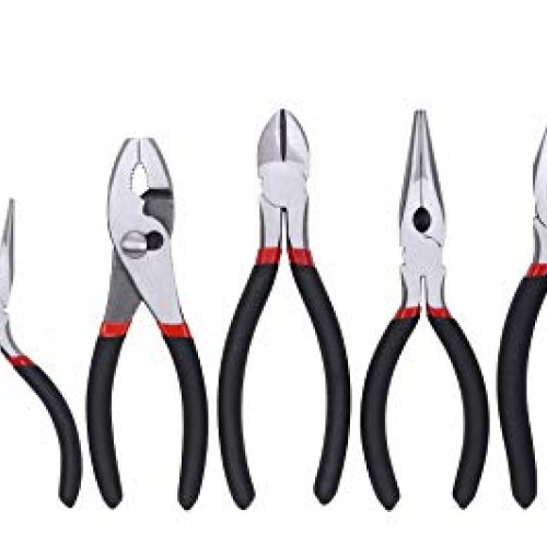 FASTPRO 7-piece Utility Pliers Set, Includes Slip Joint Pliers, Lo...