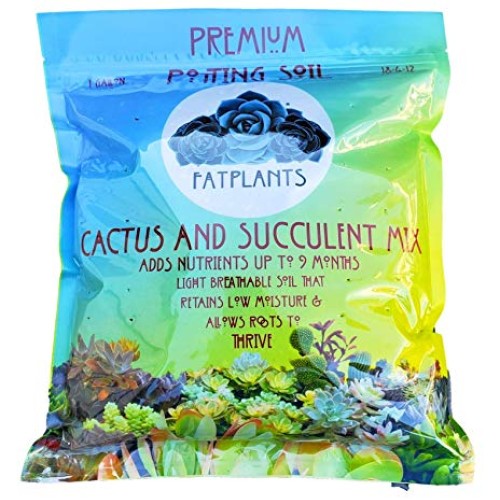 Fat Plants San Diego Premium Cacti and Succulent Soil with Nutrients