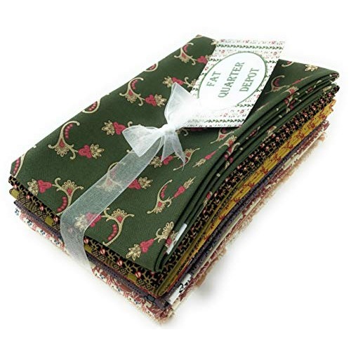 Reproduction Assorted Fat Quarter Bundle Cotton Qty 10 18 x 21 ...