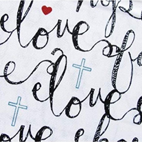 Fat Quarter - Faith, Hope, Love 18 x 21 ~ 100% Cotton Fabric ~ C...