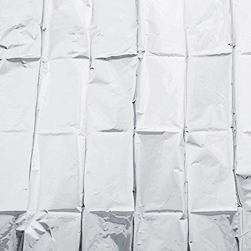 Fauge 6 Pack High Silver Reflective Mylar Film, Garden Greenhouse ...