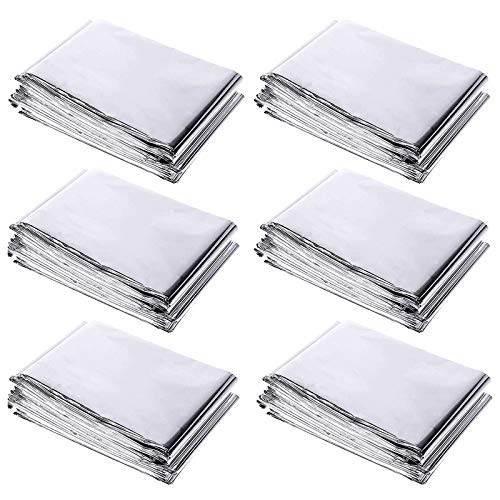 Fauge 6 Pack High Silver Reflective Mylar Film, Garden Greenhouse ...