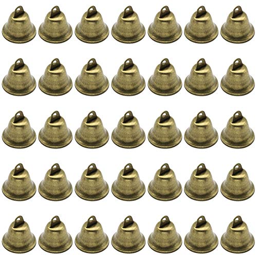 Favordrory 35PCS 38mm/1.5inch Vintage Bronze Jingle Bells, Craft B...