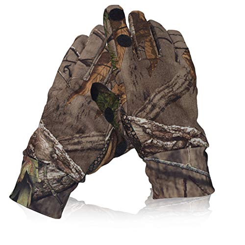 Camo Hunting Gloves Lightweight Pro Anti-Slip Shooting Gloves Wate...