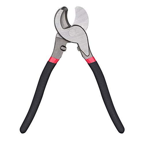 FBve Cable Cutter High Leverage Curve Jaw, 10 inch Heavy Duty Wire...