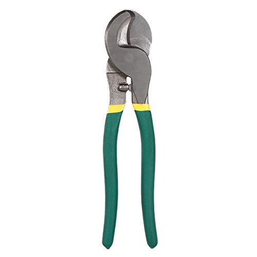 FBve Cable Cutter High Leverage Curve Jaw, 10 inch Heavy Duty Wire...