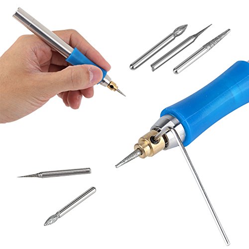 Fdit Electric Engraving Pen Mini Handheld Rechargeable Polishing J...