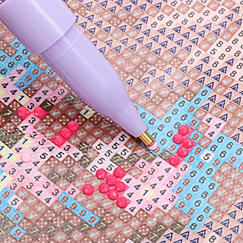 Colorful Crystal Diamond Painting Drill Pen Cute Diamond Painting ...