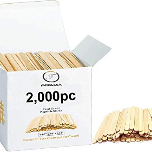 Popsicle Sticks 2,000pc