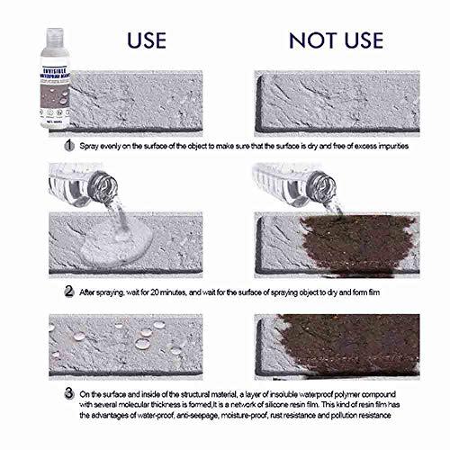 3 Pcs Super Strong Bonding Spray Adhesive Sealant Permeable Invisi...