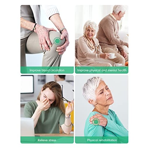 FEIERDUN Under Desk Bike Pedal Exerciser, Mini Exercise Bike for A...