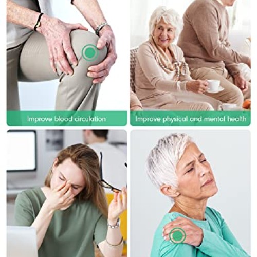 FEIERDUN Under Desk Bike Pedal Exerciser, Mini Exercise Bike for A...