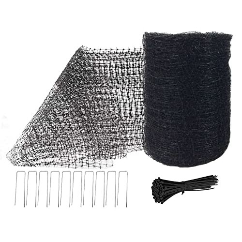 Feitore Deer Fence Netting, 7 x 100 Feet Bird Netting Anti Bird De...