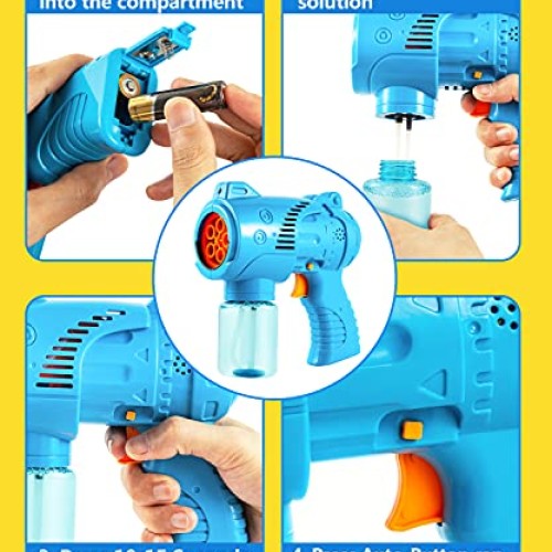 Bubble For Kids, 2 Bubble , Bubble Machine for Toddlers, B...