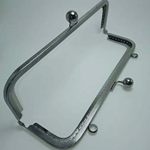 1Pc Coin Bag Purse Making Metal Frame Rectangle Kiss Clasp Lock fo...