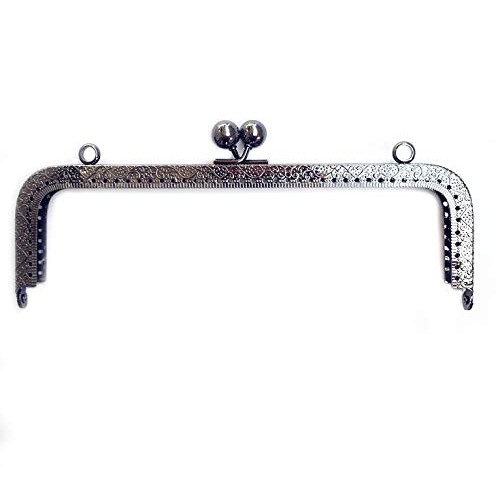 1Pc Coin Bag Purse Making Metal Frame Rectangle Kiss Clasp Lock fo...