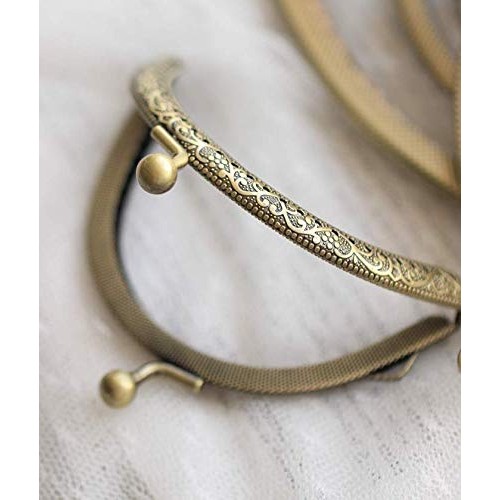 Femcery 20pcs Dia. 8.5cm/3.35 Bronze Retro Arch Metal Purse Coin ...