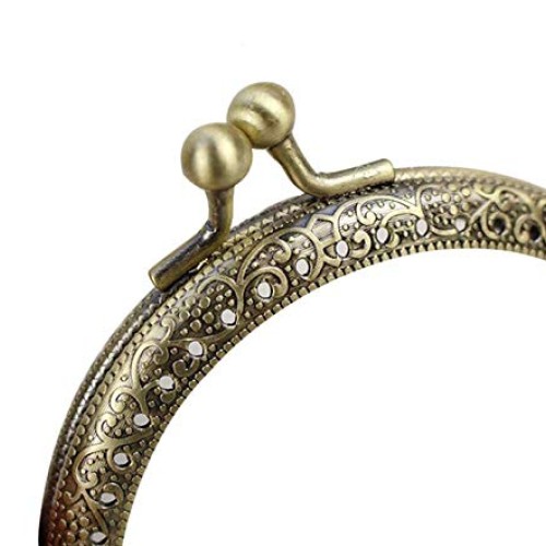 Femcery 20pcs Dia. 8.5cm/3.35 Bronze Retro Arch Metal Purse Coin ...