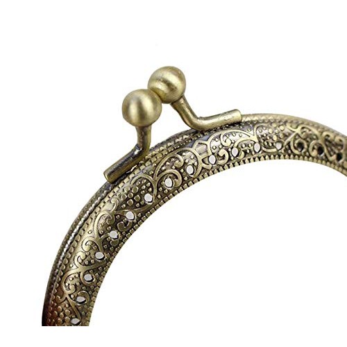 Femcery 20pcs Dia. 8.5cm/3.35 Bronze Retro Arch Metal Purse Coin ...