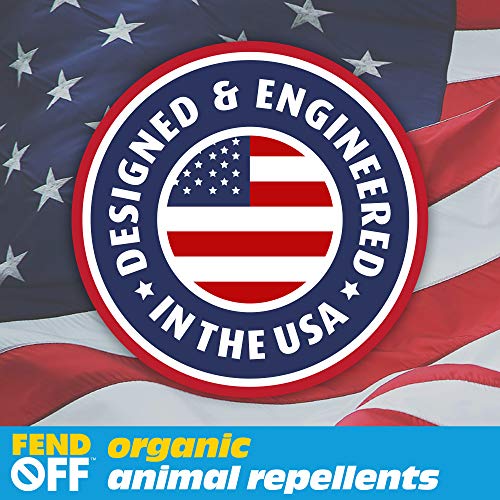 Fend Off DR-100B Organic Repellent Plant Clips, Blue, 100 Pack