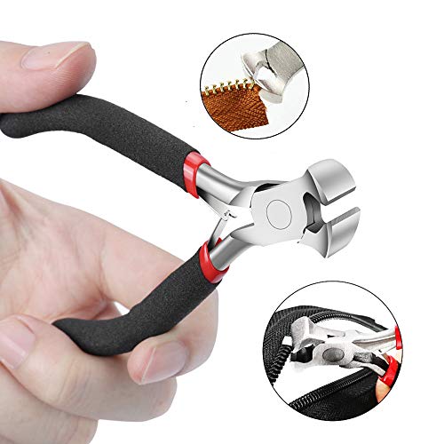 Zipper Install Pliers Tool Top Stop Slider Bottom Repair Molded Sp...