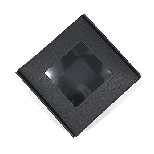 FERENLI 20Pcs Kraft Paper Window Boxes Clear Plastic Gift Wrapping...