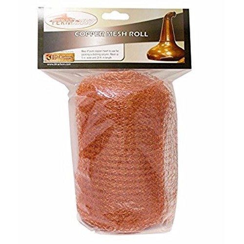 FERMFAST Copper Mesh Roll 5 x 20, 8 oz. Roll