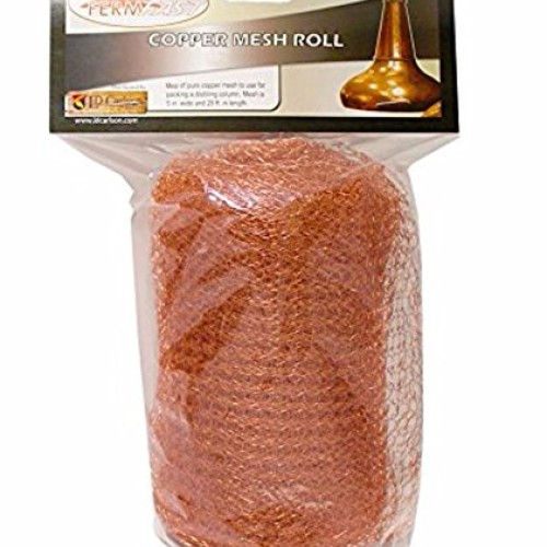 FERMFAST Copper Mesh Roll 5 x 20, 8 oz. Roll